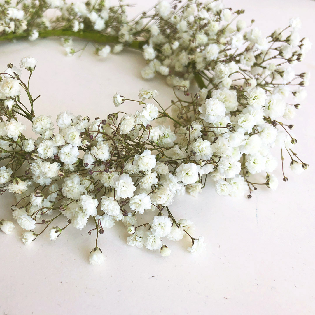 How To Make A Baby S Breath Flower Crown Still Blog